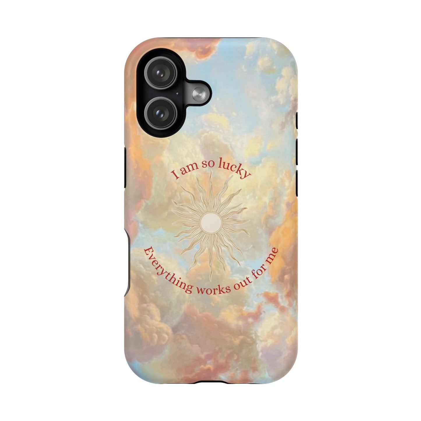 affirmation design hårt mobilskal. Iphone 17