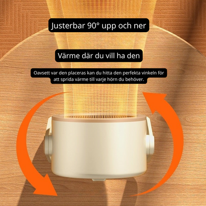Energisnål värmefläkt – kompakt, säker & effektiv