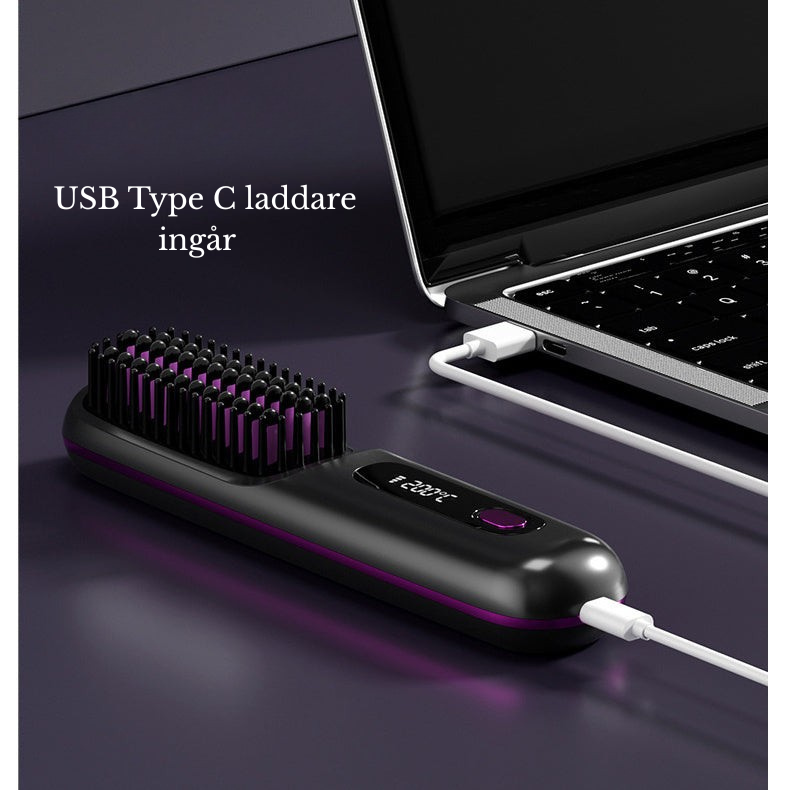 Stylist Pro – Trådlös 2-i-1 Stylingborste