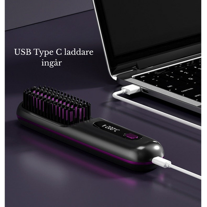 Stylist Pro – Trådlös 2-i-1 Stylingborste