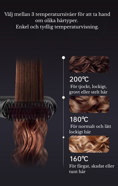 Stylist Pro – Trådlös 2-i-1 Stylingborste