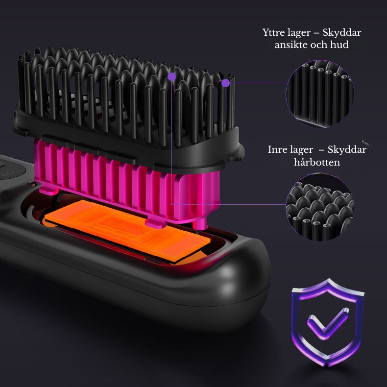 Stylist Pro – Trådlös 2-i-1 Stylingborste