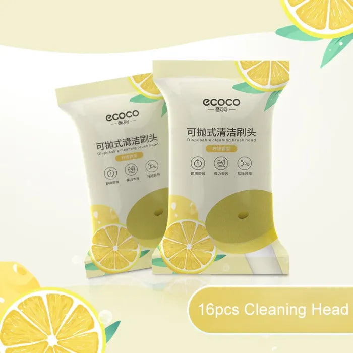 Engångsborste för toalett med färdig doserad rengöring