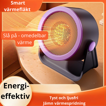 Energisnål värmefläkt – kompakt, säker & effektiv